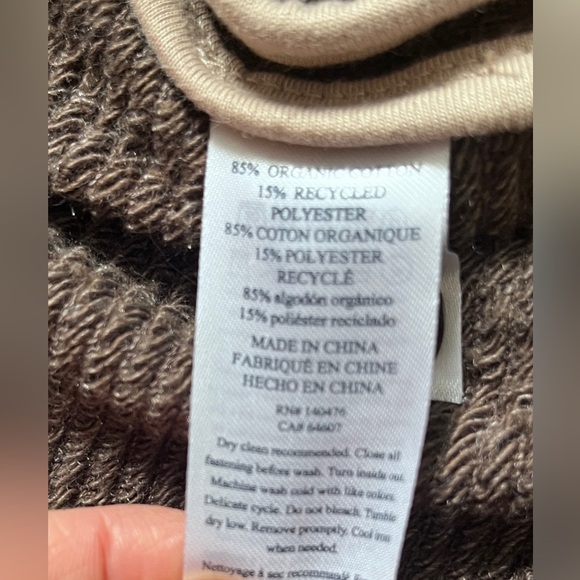 Faherty Women’s M Inlet Knit Blazer Brown - Picture 8 of 8